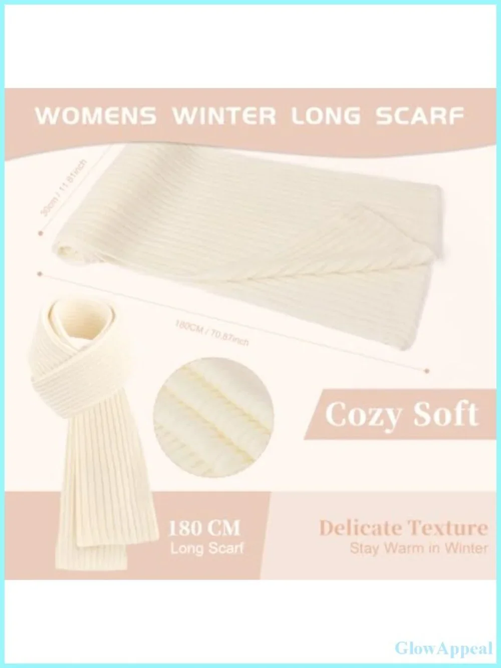 Women's Winter Beanie Scarf Gloves Set Knit Pom Pom Touchscreen 3 in 1 Acrylic